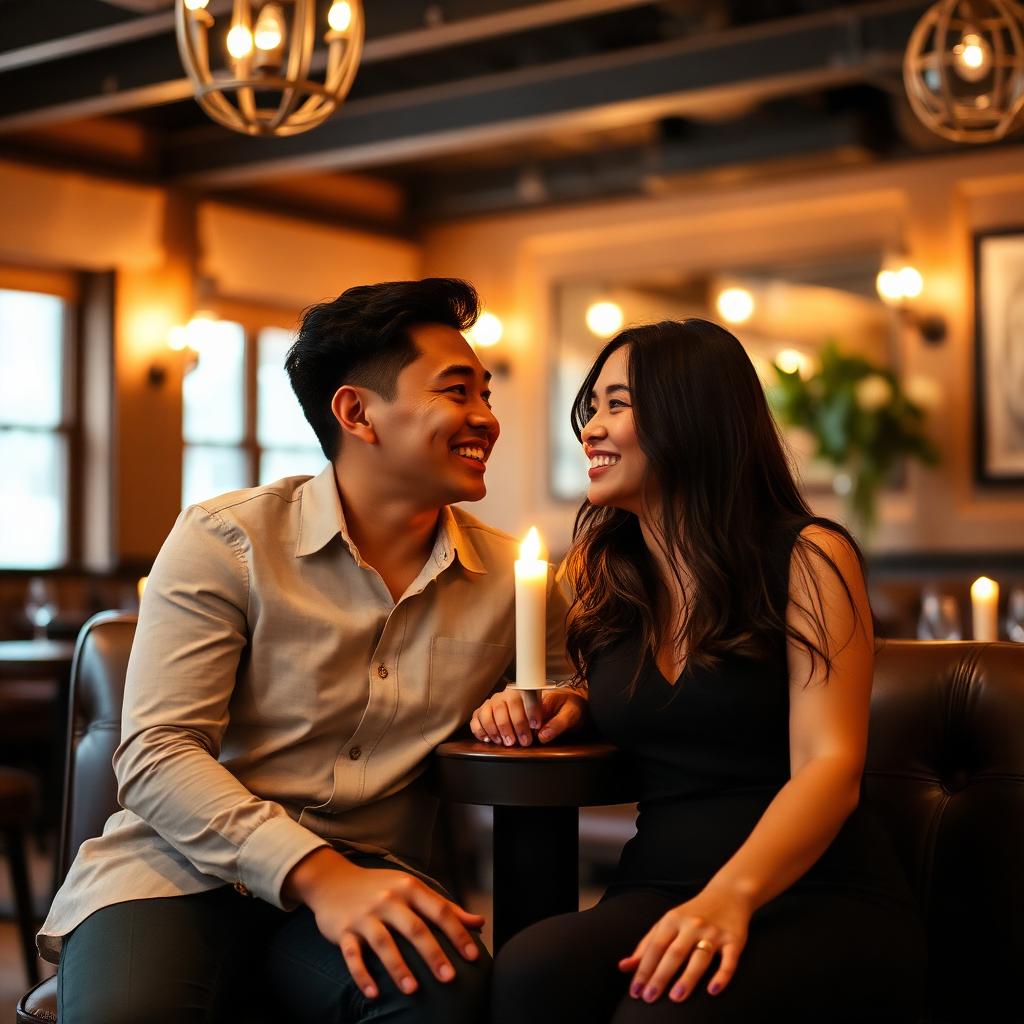 Miguel and Andrea moment 2